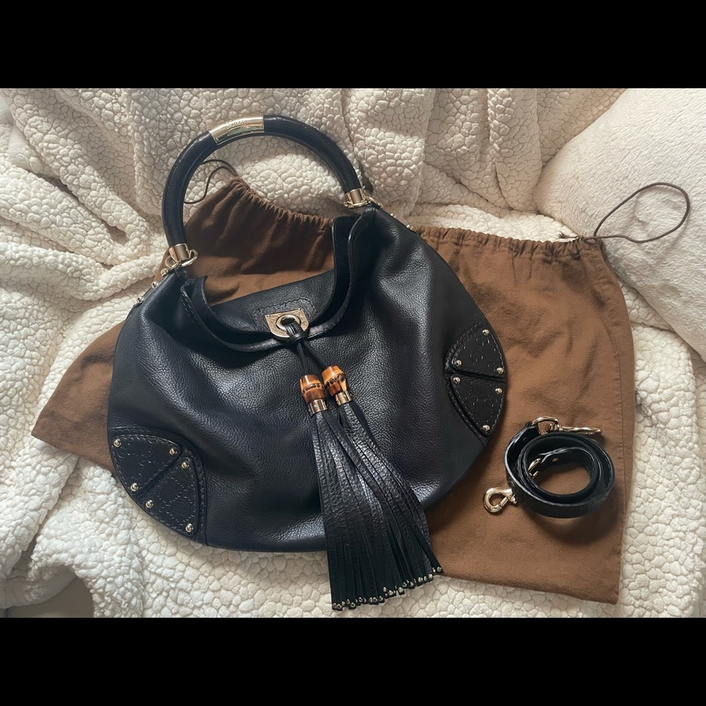 100% Authentic Gucci Indy Hobo